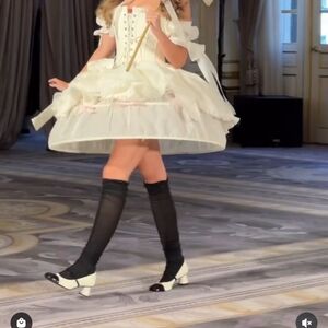 Selkie hoop skirt with bows